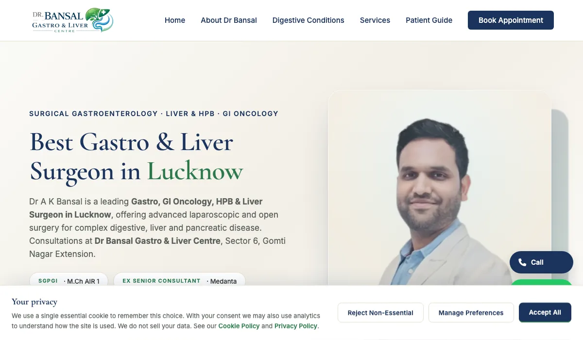 Dr. A K Bansal website